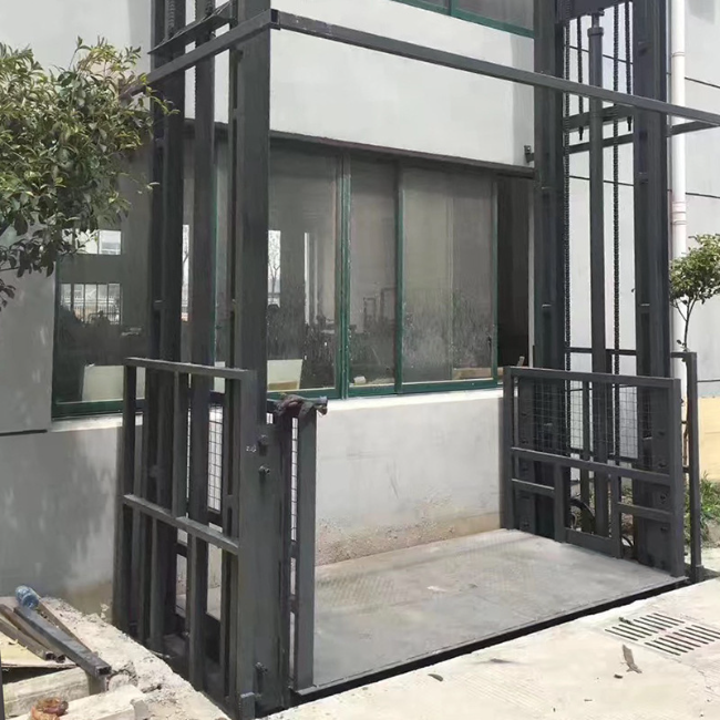 北海5吨室外升降货梯